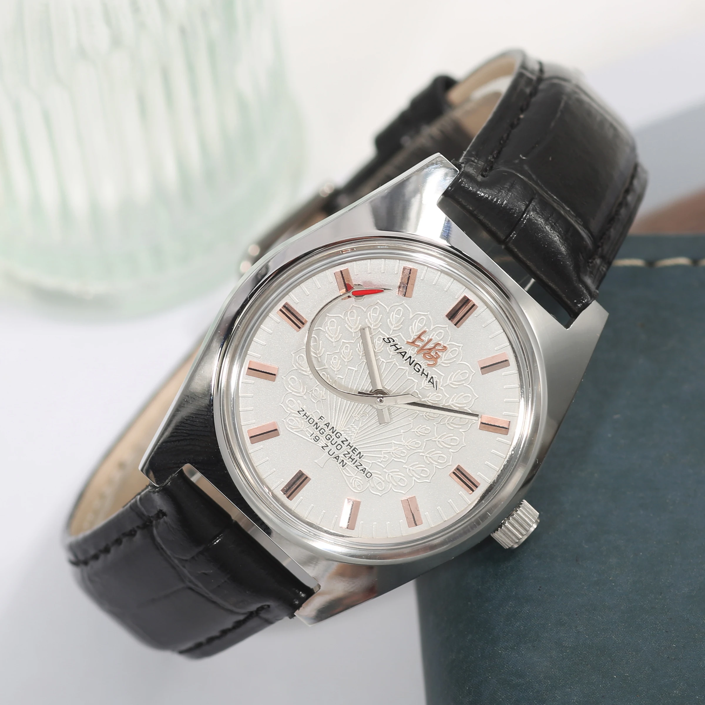 Men's Mechanical Watch 7120 36mm Manual Winding Waterproof Shanghai Chinese Daily Office Wear Birthday Holiday Gift Wholesale - 4