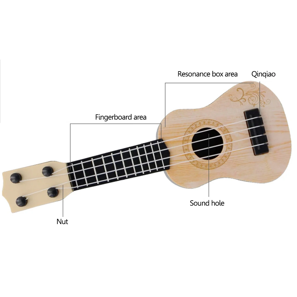 Ukulele 4 String Mini Guitarra Musical Instruments Early Education Kids Gifts,ukulele set
