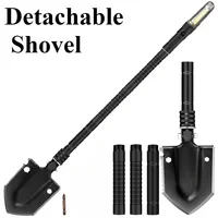 Engineer Shovel Car Multifunctional Folding Tools Manganese Steel Garden Shovel Hoe Thickened Outdoor Shoveling Tools 1