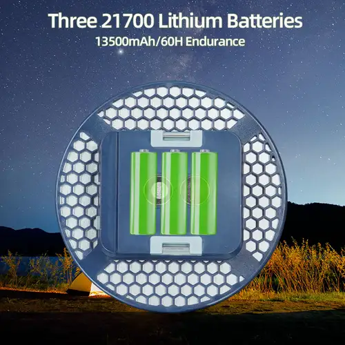 Rechargeable Camping Lights Outdoor Magnetic Suction Tent Lanterns Maintenance Emergency Lights High Light Flashlights 13500mah - Image 5