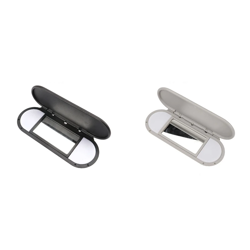 Car Roof Sunvisor Sun Visor Makeup Mirror Glass Cover Light Lamp Cap Lid For-BMW Mini F54 F55 F56 F60 2015-