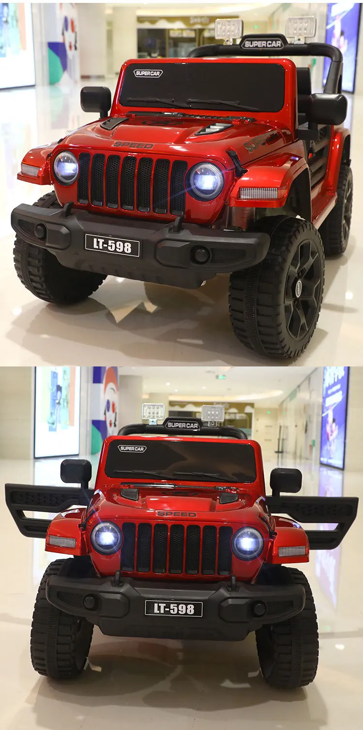 Kids Ride On Car Kids Jeep Wn-159 Rubber Wheel 2Xbattery 2Xmotor