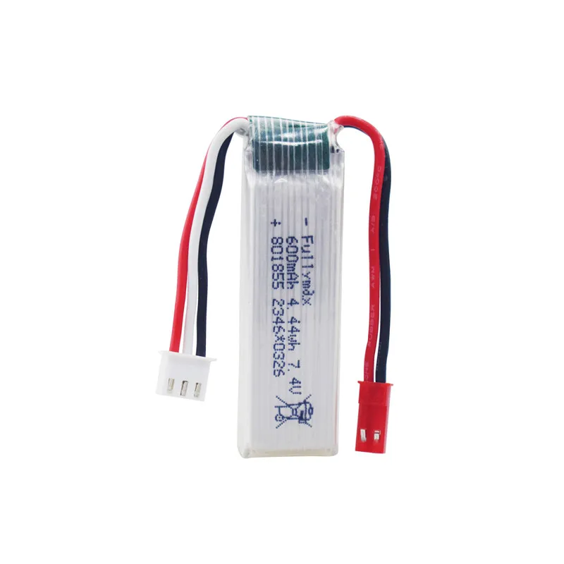 7.4V 600mAh Li-ion Battery For XK A280 A160 A300 RC Aircraft