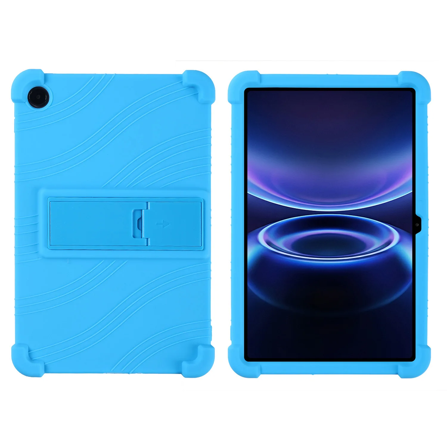 Durable Silicone Shockproof Tablet Case with Stand and Holder