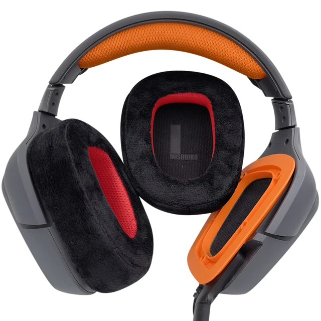 Cuscinetti Di Ricambio In Spugna Per Cuffie Logitech G35, G430, G432, G332 - Comodi E Traspiranti - Foto 13