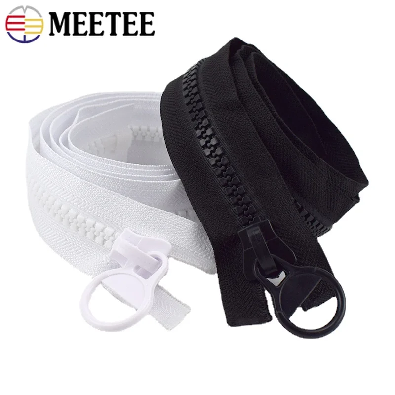 2/5/10cs Meetee 5# 15-80cm Resin Zipper Close/Open-End Zippers for Sewing  Clothes Bag Closures Zips Rapair Material Accessories - AliExpress