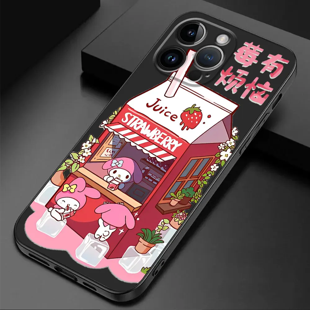 thumbnail image 1 of Phone Case for Samsung Galaxy S23 24 Ultra S22 S20 FE S21 Plus 5G S10 Plus S22Ultra Sanrio Hello Kitty Cinnamoroll Cover Bag, 1 of 5