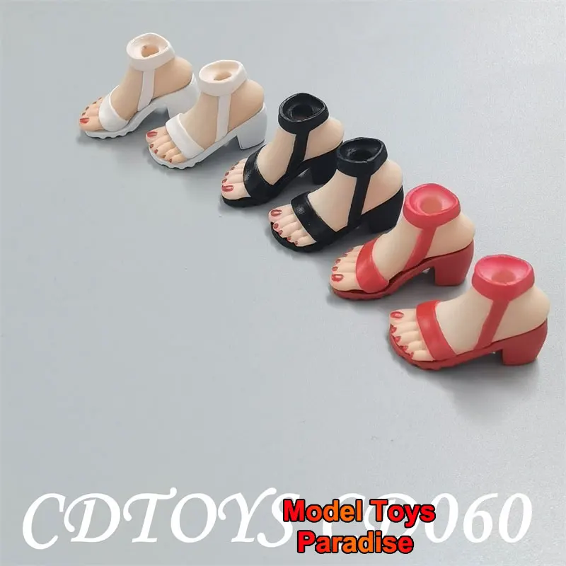 

Cdtoys cd060 1/6 женские сандалии на высоком каблуке, соблазнительные красные сандалии с ногтями, подходит для 12-дюймовых экшн-фигурок