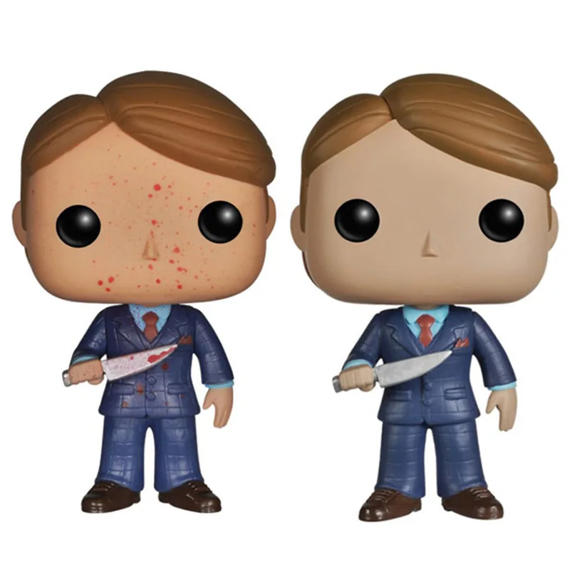 thumbnail image 5 of FUNKO pop Movies Hannibal #146 Lecter 10cm PVC vinilo figura de acción Brinquedos colección modelo juguetes para niños regalo, 5 of 5