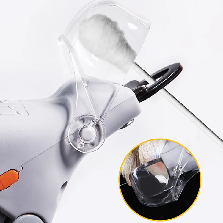 Pet Nail Clipper LED Light-emitting Magnifiable Dog Cat Special Nail Clipper Multi-function Trimmer Pet Grooming Supplies