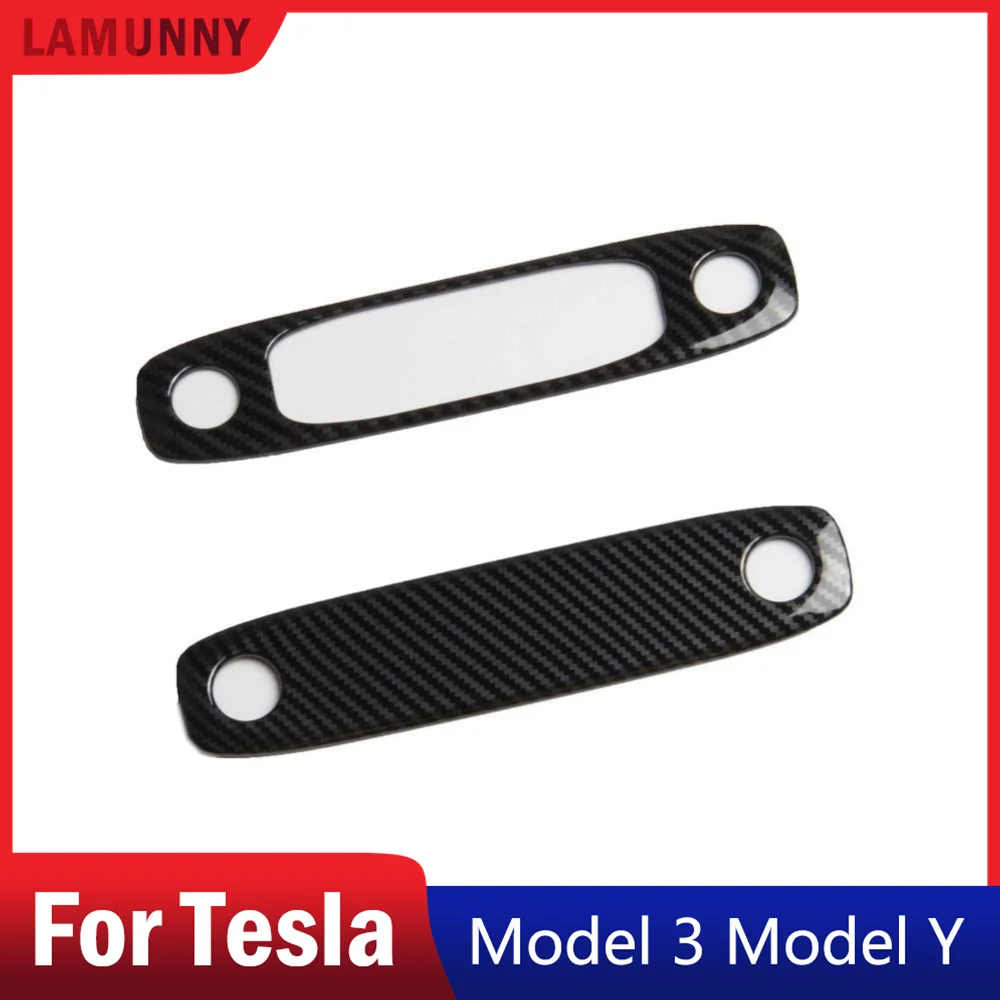 

Carbon Fiber Interior Reading Light Cover Trim for Tesla Model 3 2017-2023,Model Y 2020-2023