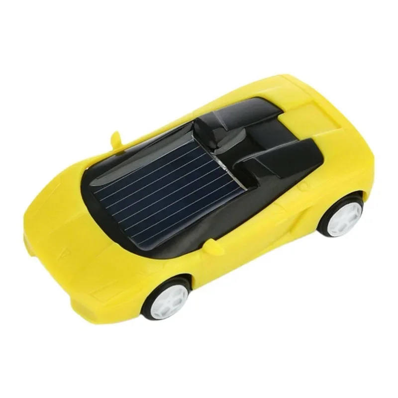 Mini Cars Solar Powered Small Sports Cars Toys Technology Teaching and Exhibition Supplies Small Production Creative Gifts 1Pcs