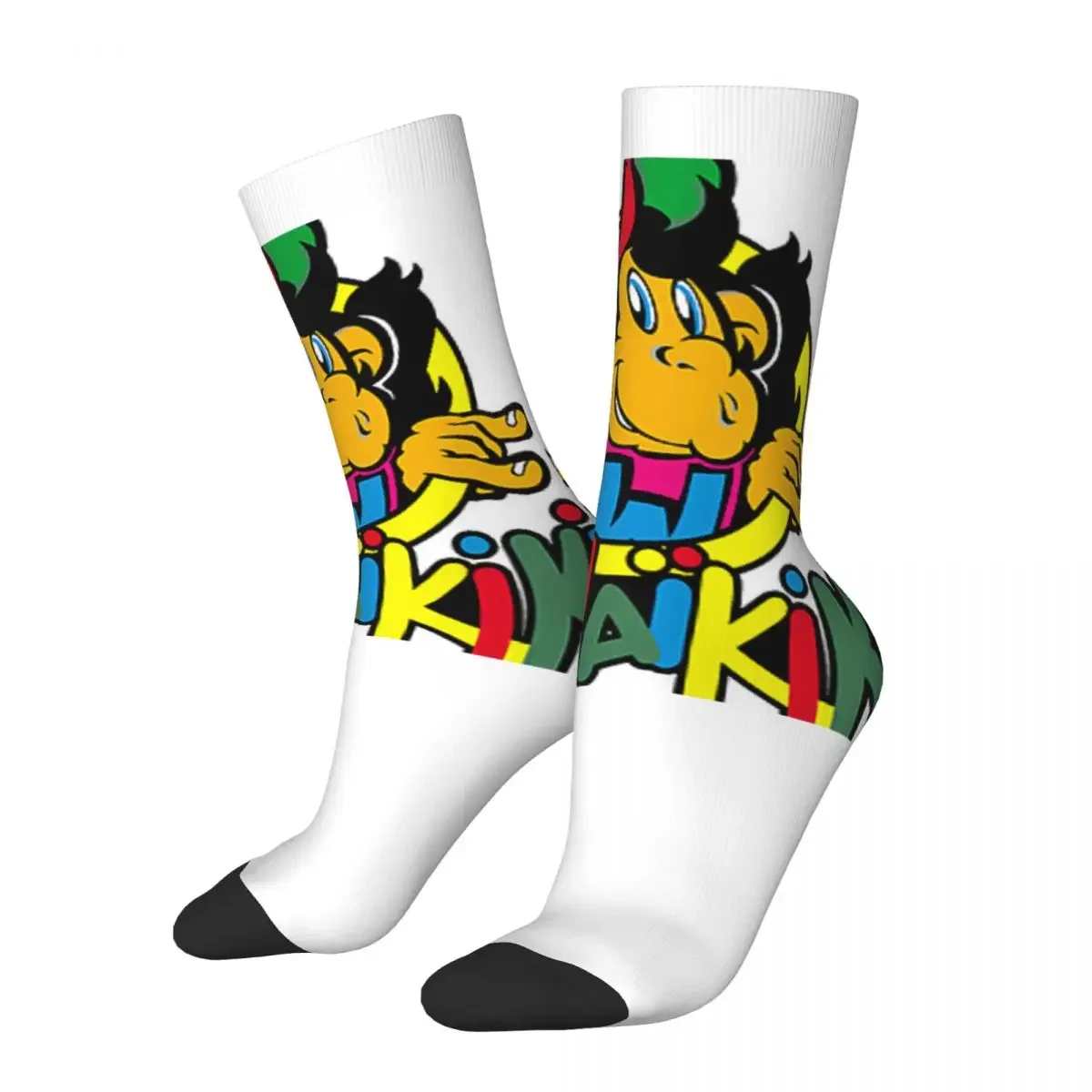 

Monkey Lc Waikiki Singe Socks Harajuku Super Soft Stockings All Season Long Socks Accessories for Man's Woman's Gifts