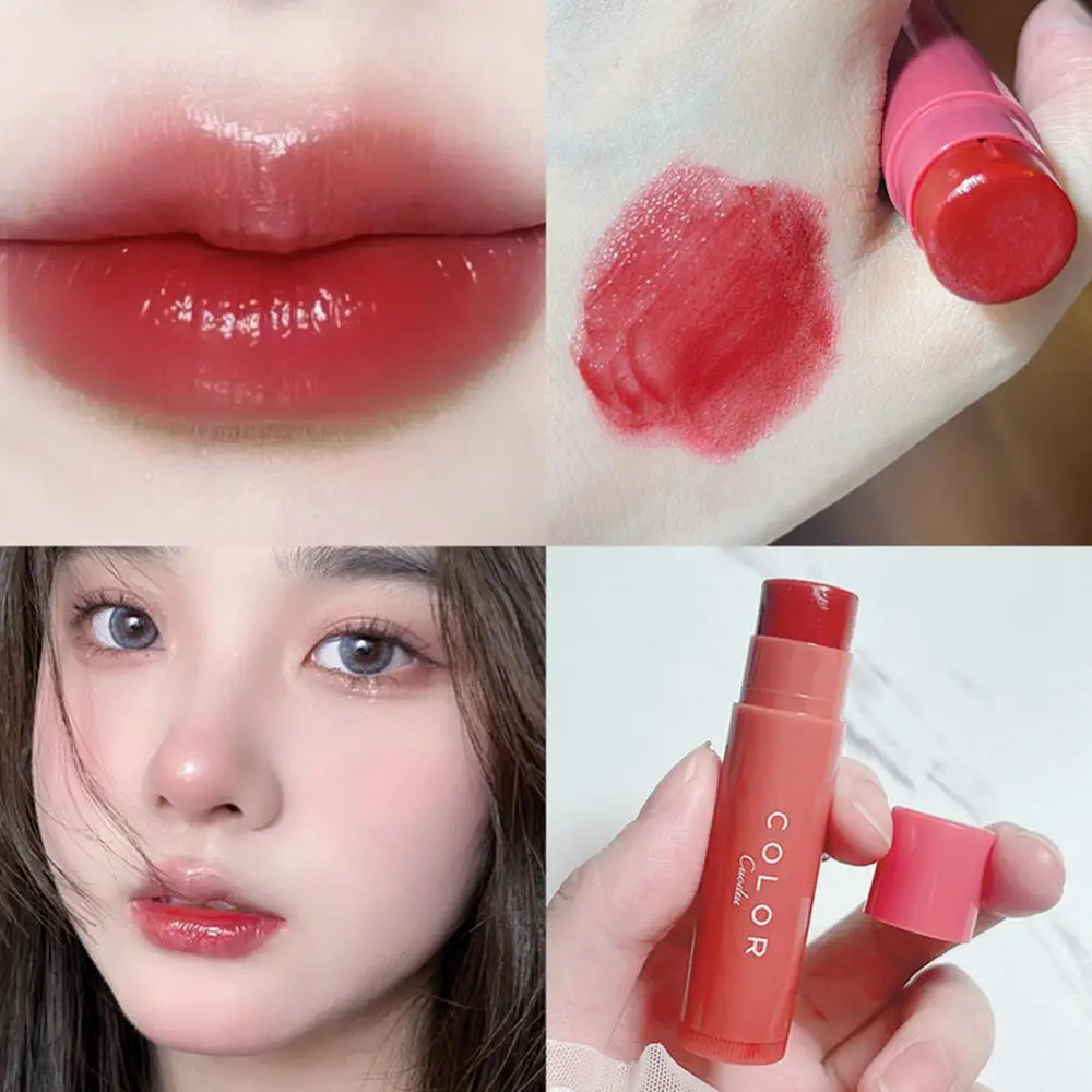 Japanese Lipstick With Simple Design Hydrating Lip Balm Colored Moisturizing Lipgloss Lip Tint