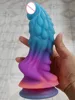 Luminous Monster Dildo Colorful Fake Penis Realistic Dildo For Anal Prostate Massager Tentacle Artificial Penis Lesbian Sex Toys 1