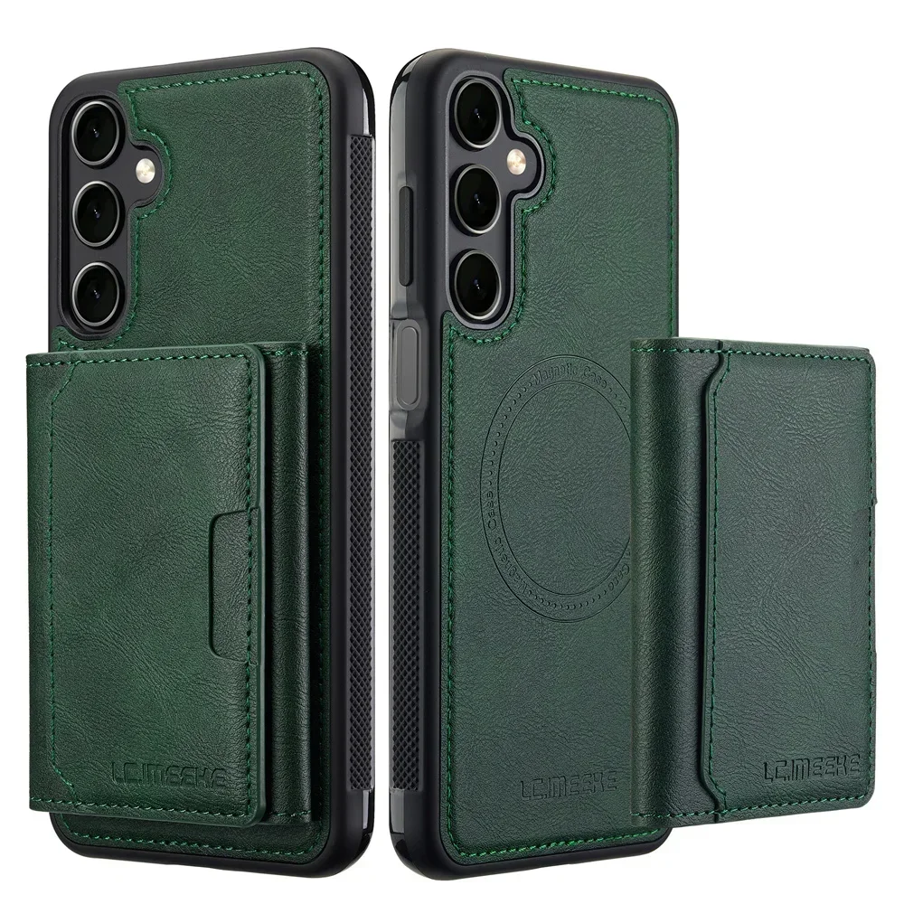 Magnetic Detachable Wallet Cover Case