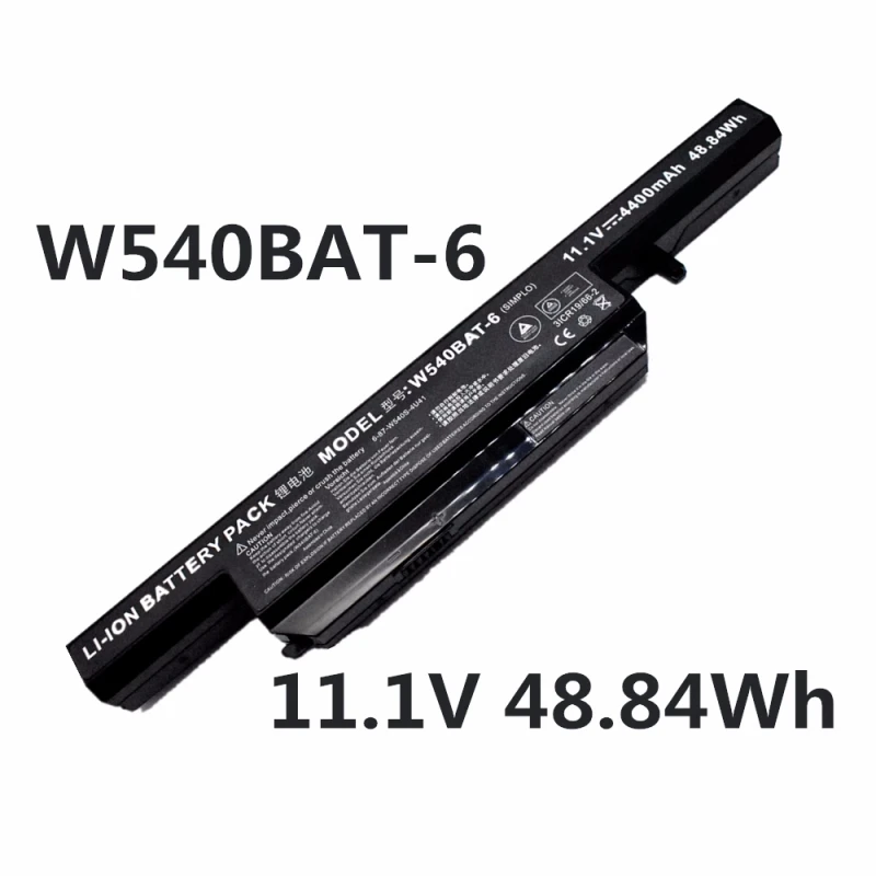 Batterie D'origine Clevo W540BAT-6 Simplo – Pour Ordinateur Portable – Neuve