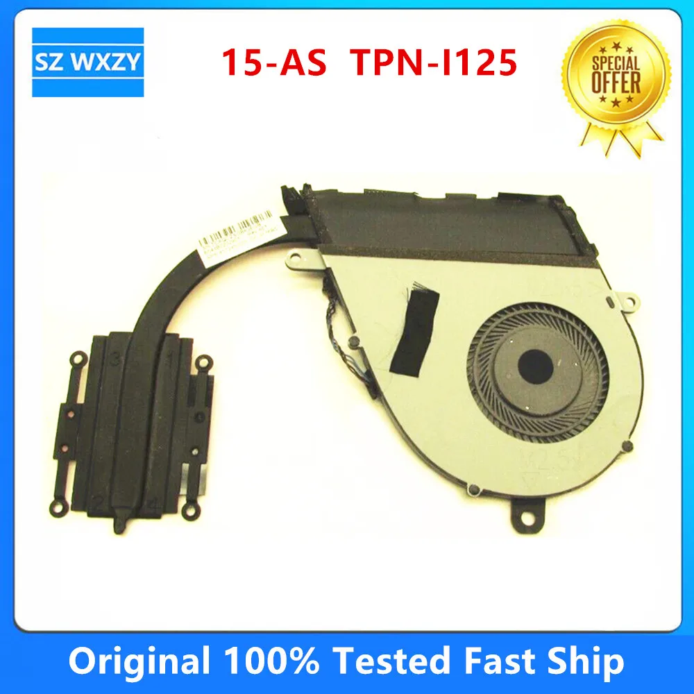 HP ENVY 15-AS 15-AS014WM 15-AS110TU TPN-I125 노트북 CPU 냉각 라디에이터 방열판 팬 857245-001