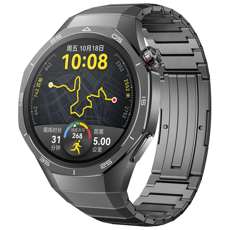 Original No Gaps Luxury Titanium Strap for Huawei Watch GT 5 Pro
