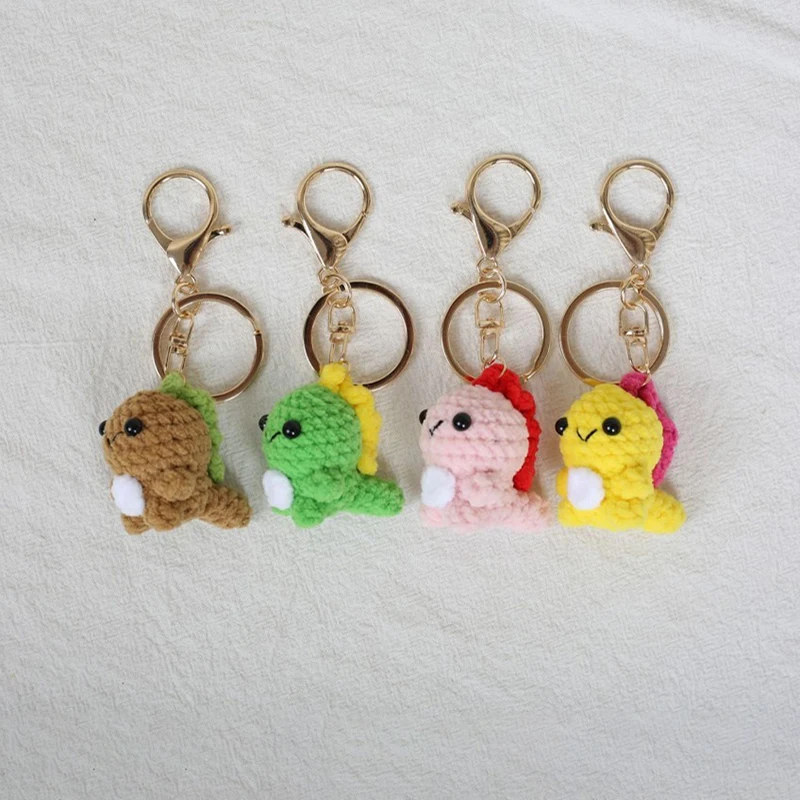 Mini Animal Series Crochet Keychain Cute Animal Doll Keyrings Mini Sheep Cow Knitting Doll Keychain Wholesale Custom Accessories 20 S819a7717d5694985a4e24f5bc14b76e4a