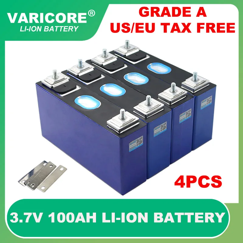 

4 шт., литиевая батарея для 3s 12V 24v 36v мотоцикла, 3,7 в, 2000 А