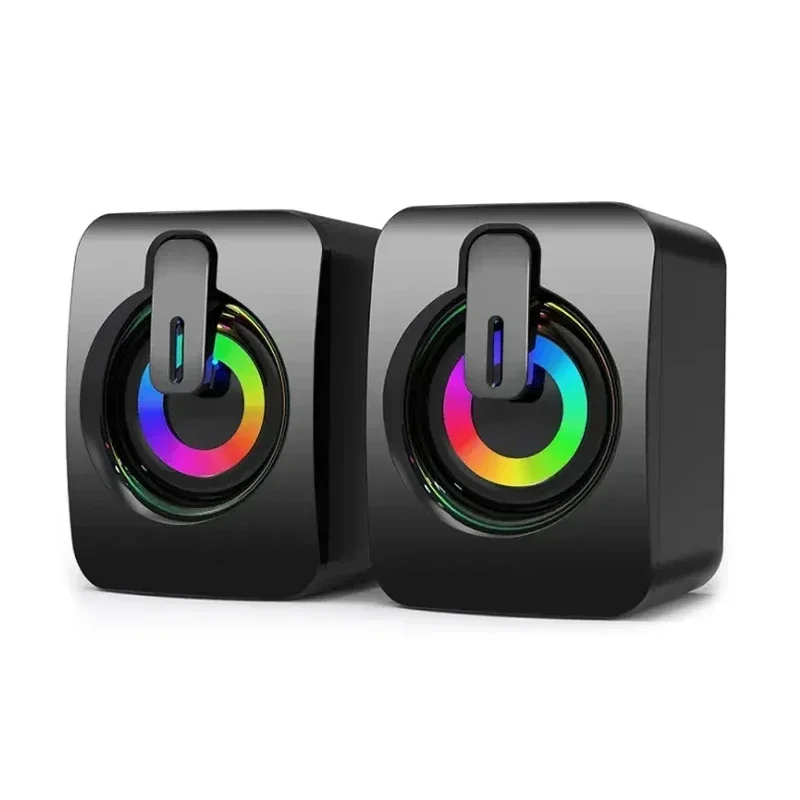 ตัวเลือกสินค้า ลำโพงเกมมิ่ง HIFI สเตอริโอ พร้อมไฟ LED สีสันสดใส
