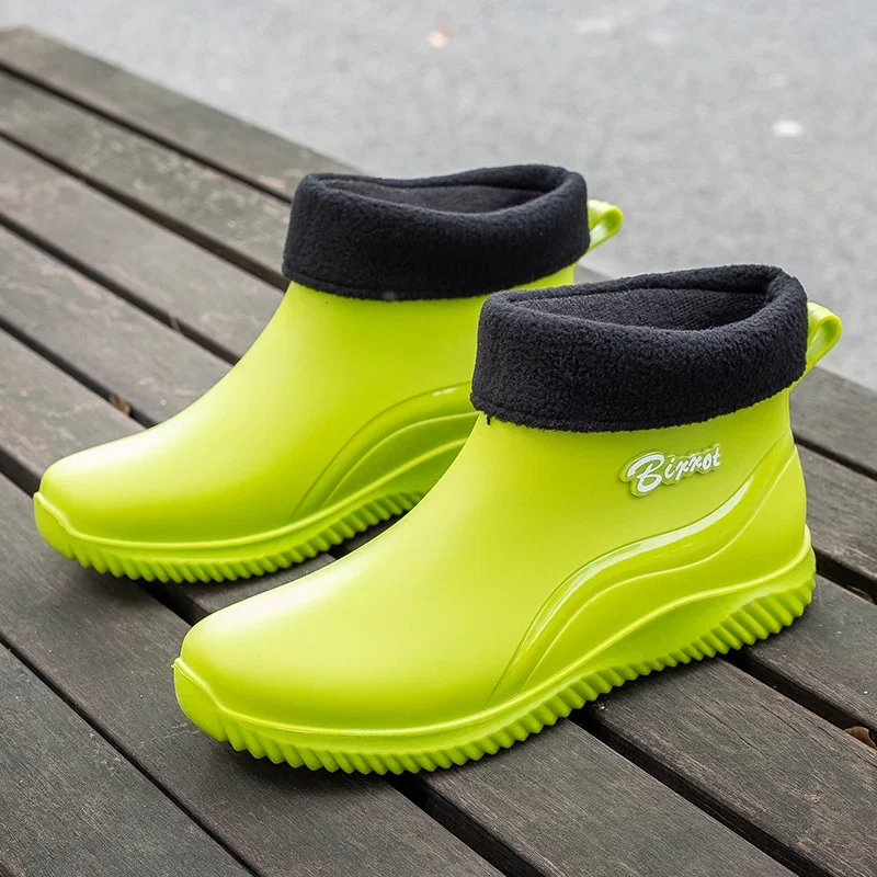 Chaussures aquatiques quatre saisons pour pêche - Bottes démontables en coton imperméable unisexe