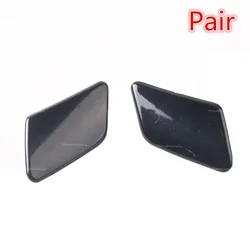 Front Bumper Headlight Washer Nozzle Cover (Unpainted) - 1 Pair Car Accessory (1 Pair)