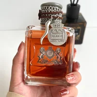 Eau de Parfum pour Homme Woody, parfum longue durée avec des notes de bois de santal et de cèdre, flacon élégant vintage, parfum masculin frais 1