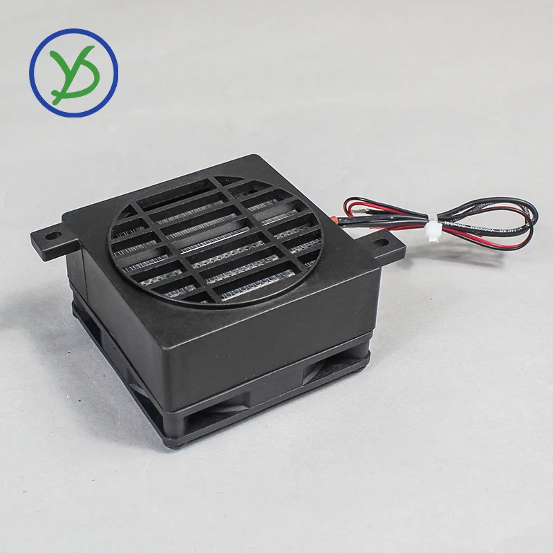 12v 100w termostato aquecedor ventilador de calor