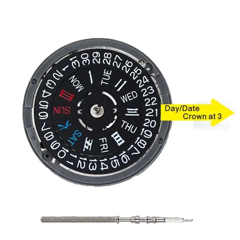 S 시계 Skx007 Mod 교체 부품 용 날짜 요일 주 자동식 자동식 3 3.8 Nh..
