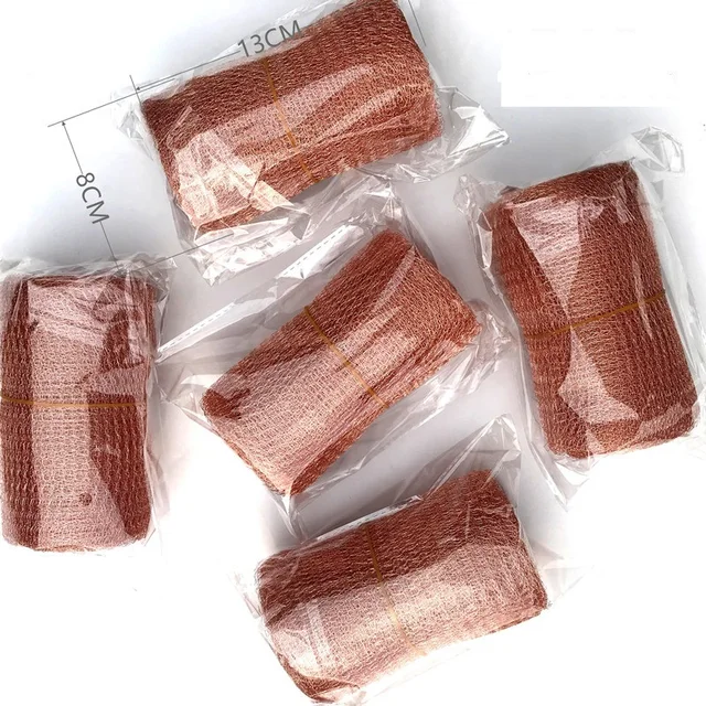1 Tekercsjel-Árnyékolás Nettó-Ellenes Rézhuzal Háló Nettó Kártevő És Rágcsáló Finom Rézdekoráció Műalkotások Tisztítószerszáma - Image 3