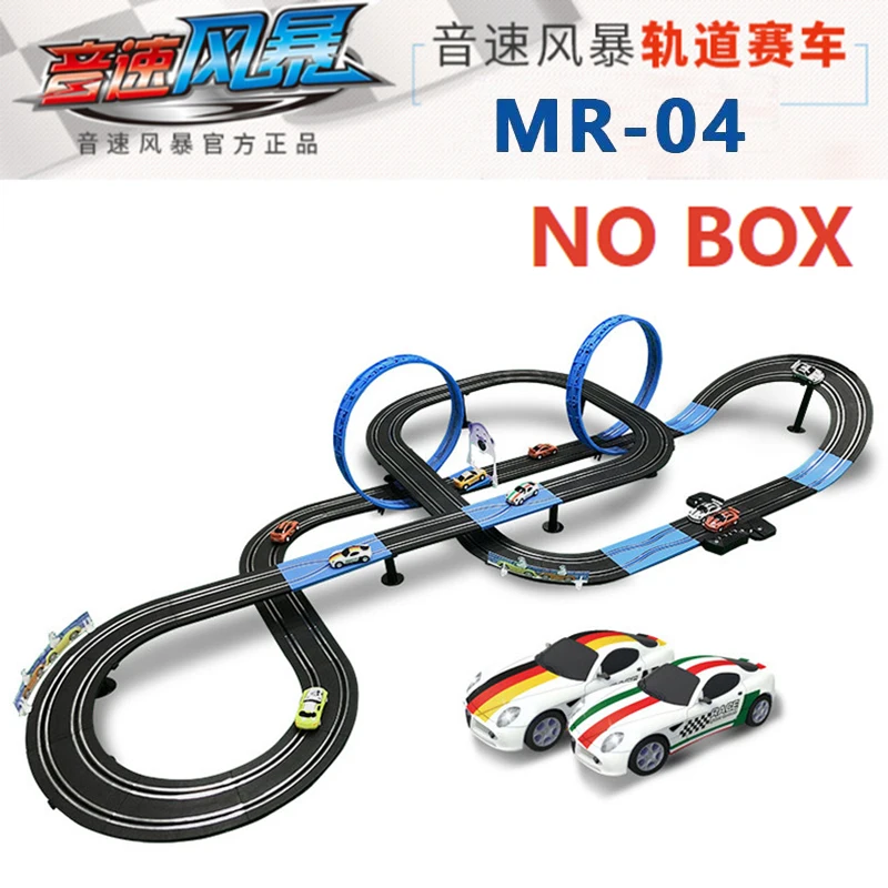 1:64 Track Racing Toy Electric Railway Track Toy Set Racing Track Double Remote Control Car Slot Car Natal Children's Toys Gift 3