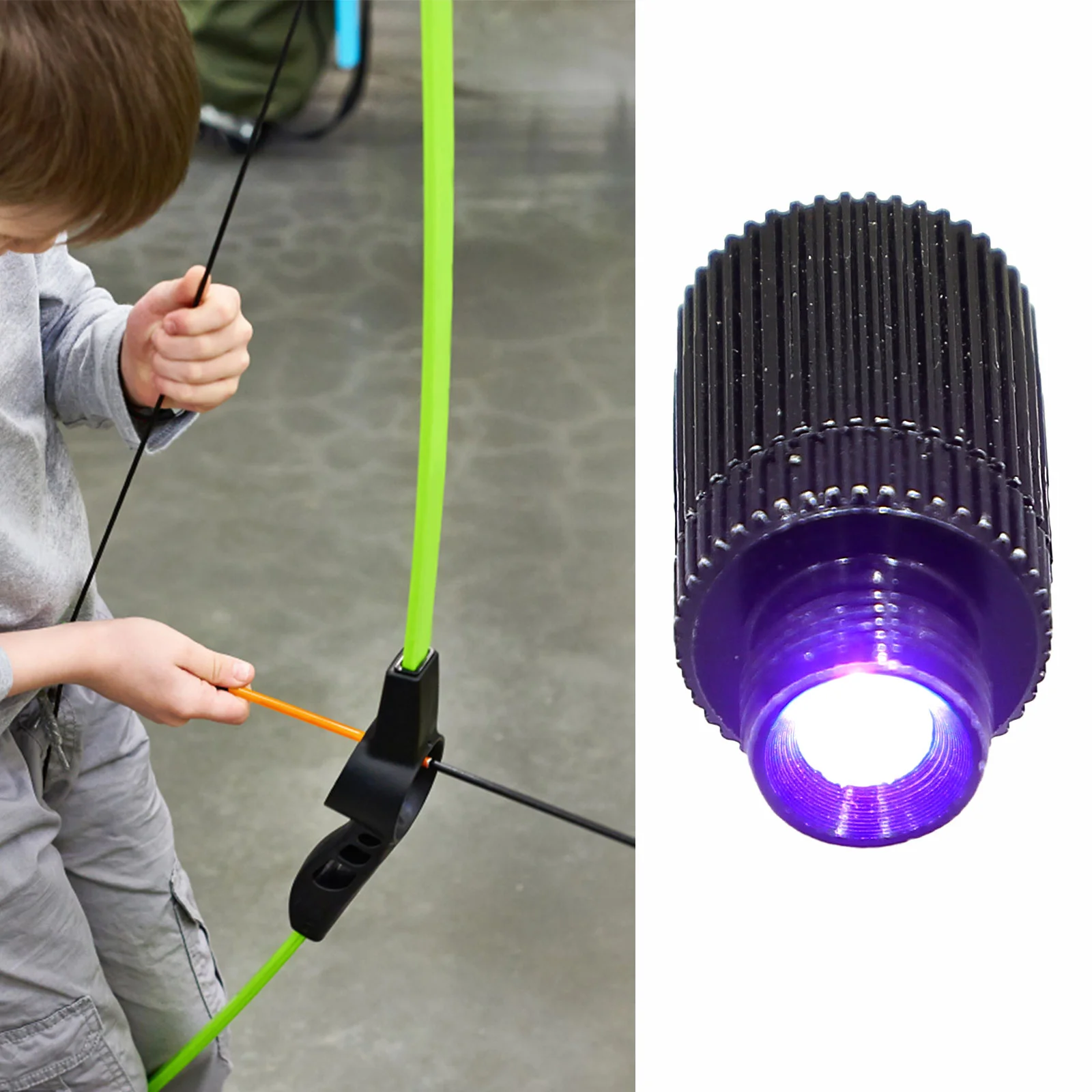 

Bow Sight Light Blue Light Hunting Archery Bolt Lamp Archery Accessories