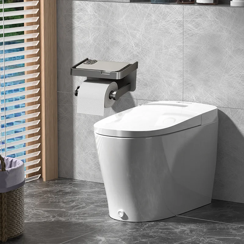 Toilet Paper Holder Aluminum Alloy Toilet Paper Holder Kitchen Towel Placement Of Seasoning Bottles Holder Bathroom Wall Roll Of Paper Storage
