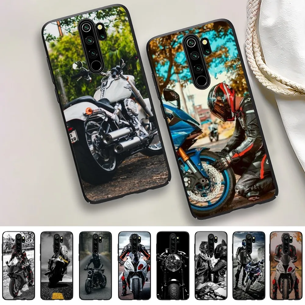 Moto Cross мотоциклетный спортивный автомобиль телефон случай для Redmi Примечание 4X5 A 6 7 8 T 9 9S 10 11 11S 11Epro Poco M3 pro
