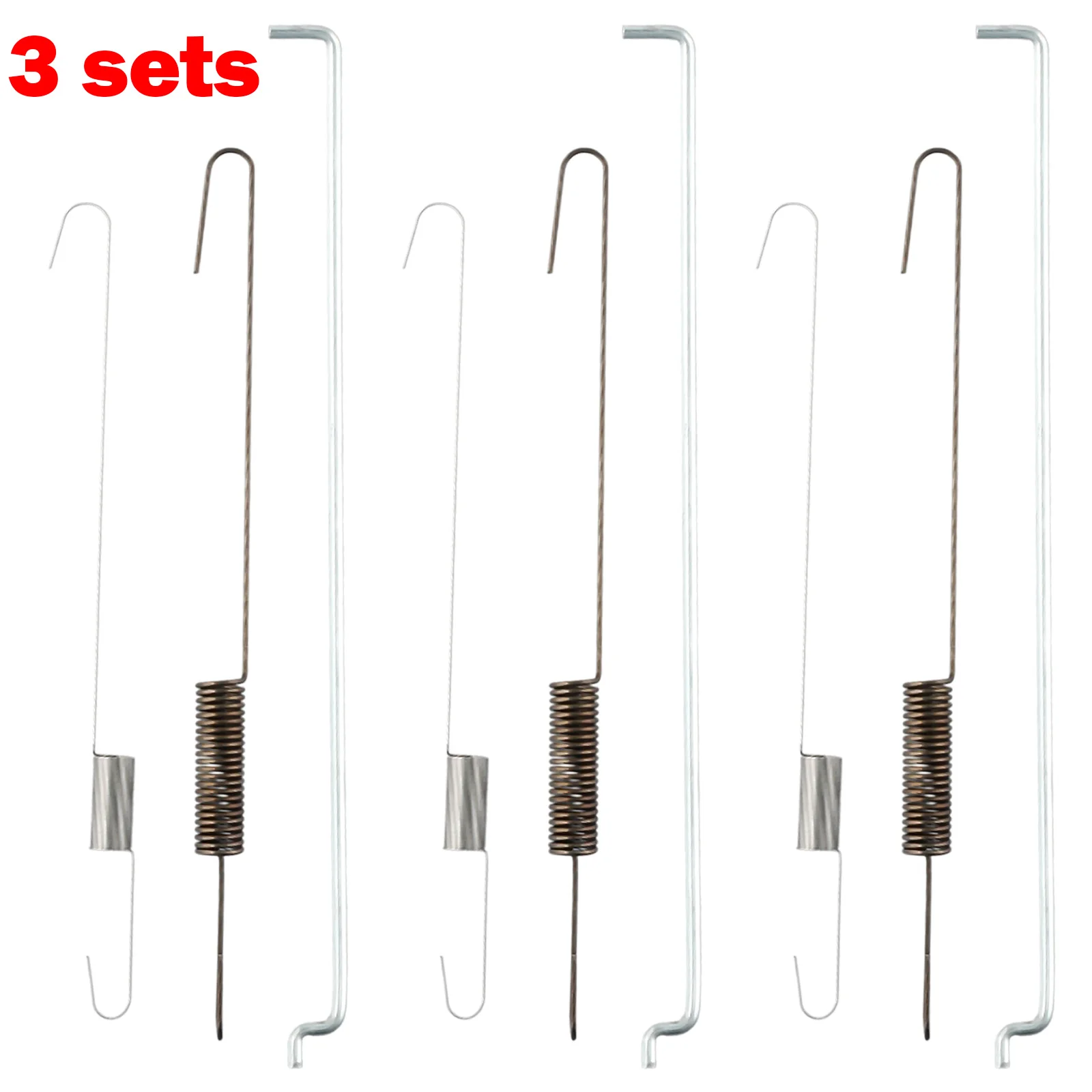 

3 Sets Throttle Return Governor Rod Spring Kit Link Rod Gasoline Generator For GX120 GX140 GX160 GX200 5.5 6.5HP Accessories