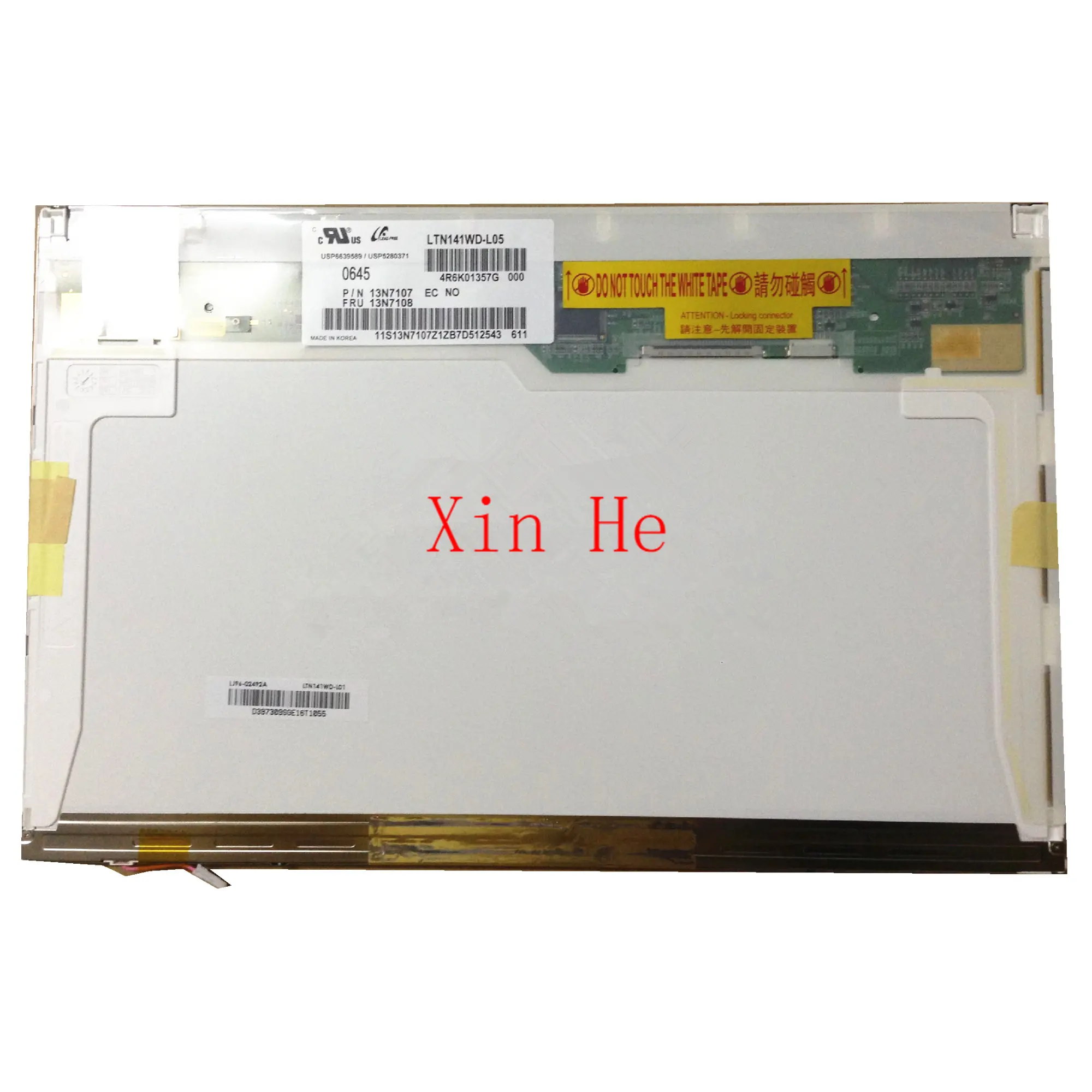 

Free Shipping LTN141WD-L05 LP141WP1 B141PW03 B141PW01 N141C3 LTN141BT06 Laptop Lcd Screen 1440*900