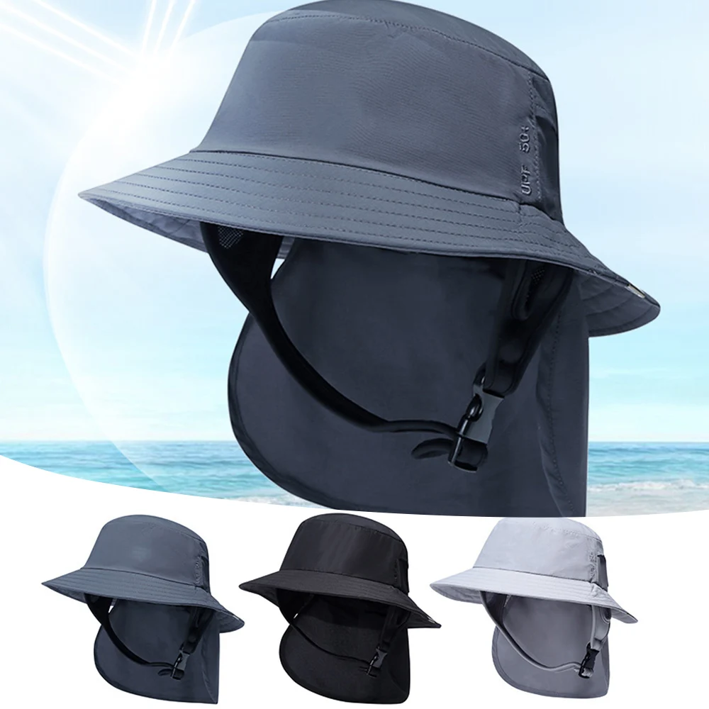 Fashion Outdoor Sun Hat Detachable Shawl Comfortable Breathable Portable Sunshade Hat For Women Men Fishing Camping Gardening