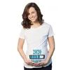 2020 Loading Women Maternity Short Sleeve Tops T-shirt Pregnancy Funny Clothes for Pregnant Maternity Hot Sale T-shirt Drop Ship 3