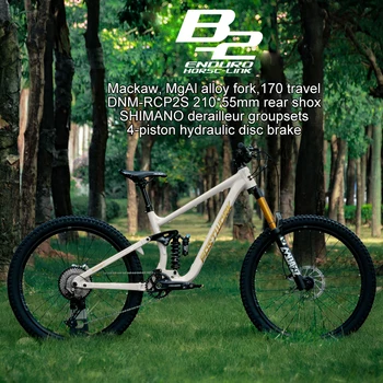 Aluminum Enduro Full Suspension Bike 1