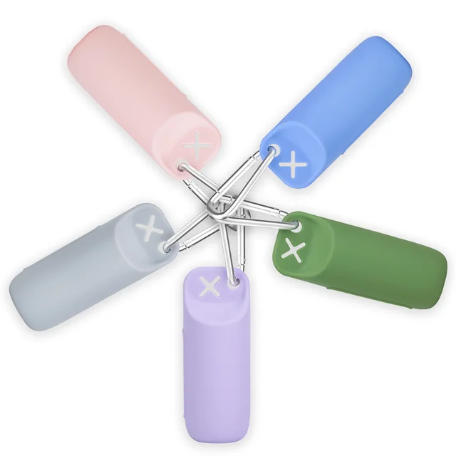 Silicone Dog Poop Bags Holder dog bags dispenser walking stand portable feces collection bag hanging ring silicone storage box Silicone Dog Poop Bags Holder dog bags dispenser walking stand portable feces collection bag hanging ring silicone storage box