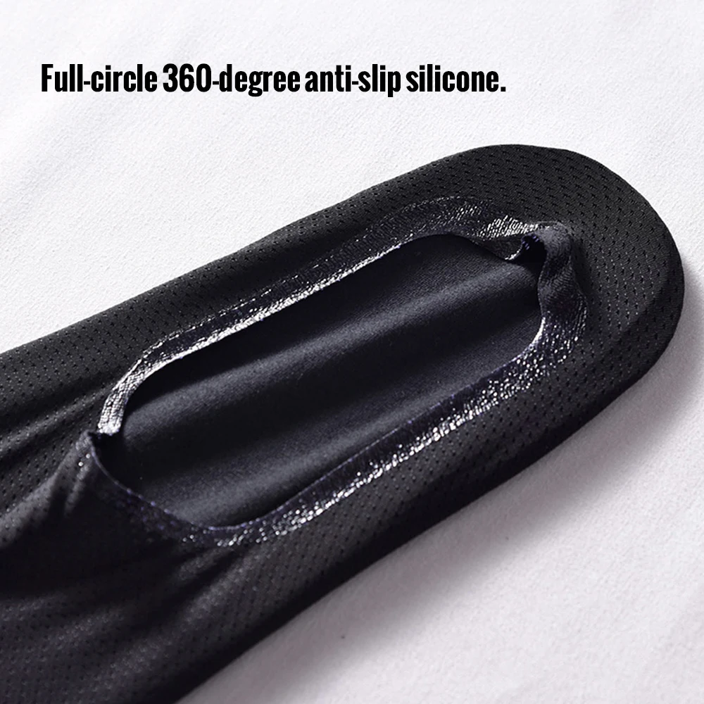 HSS 10/5 Pairs Men’s Boat Socks 100% Cotton Deodorant Sweat Absorption Summer Sock Thin Breathable Silicone Non-slip Silk Socks Best Sellers In Accessories