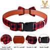 Adjustable Plaid Dog Bow Tie Cat Bowtie Soft Pet Neckwear for Small Medium Dogs Puppy Chihuahua Best Gift Idea 5