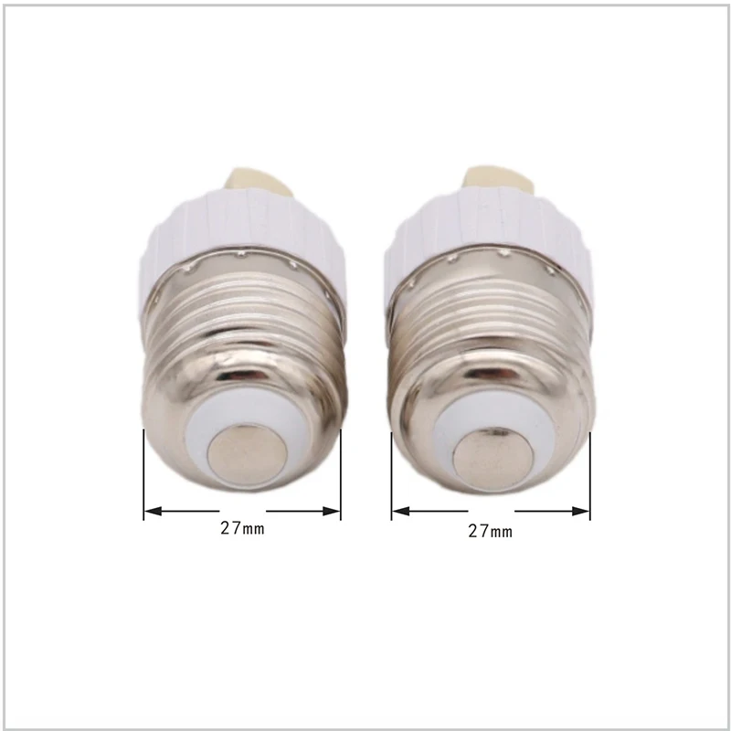1/5/10Pcs E27 To G9 Flame Retardant Pc Ceramic Lampholder Conversion Head for Led Energy Saving Lamp Base Type Adaptor E2