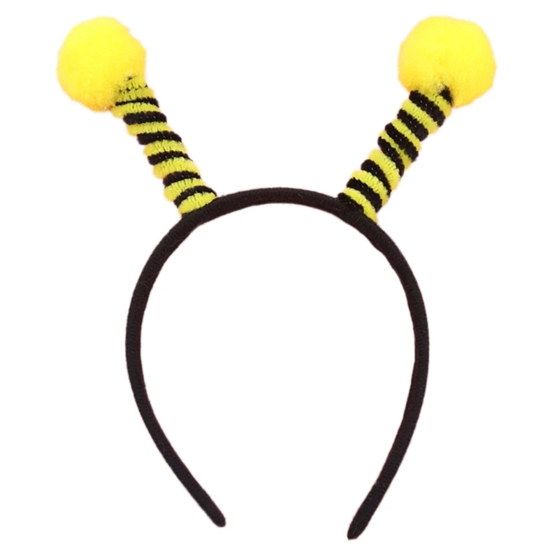 FAIOIN Bee Headband Bee Tentacle Hair Bands Insect Cosplay Hair Accessories  for Kids Women Bee Party Favor Decorations 