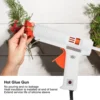 Hot Glue Gun Adjustable Constant Temperature Home Repairs DIY Crafts 150W AC100-240V White HL F Hot Melt Glue Gun Hot Glue Gun 4