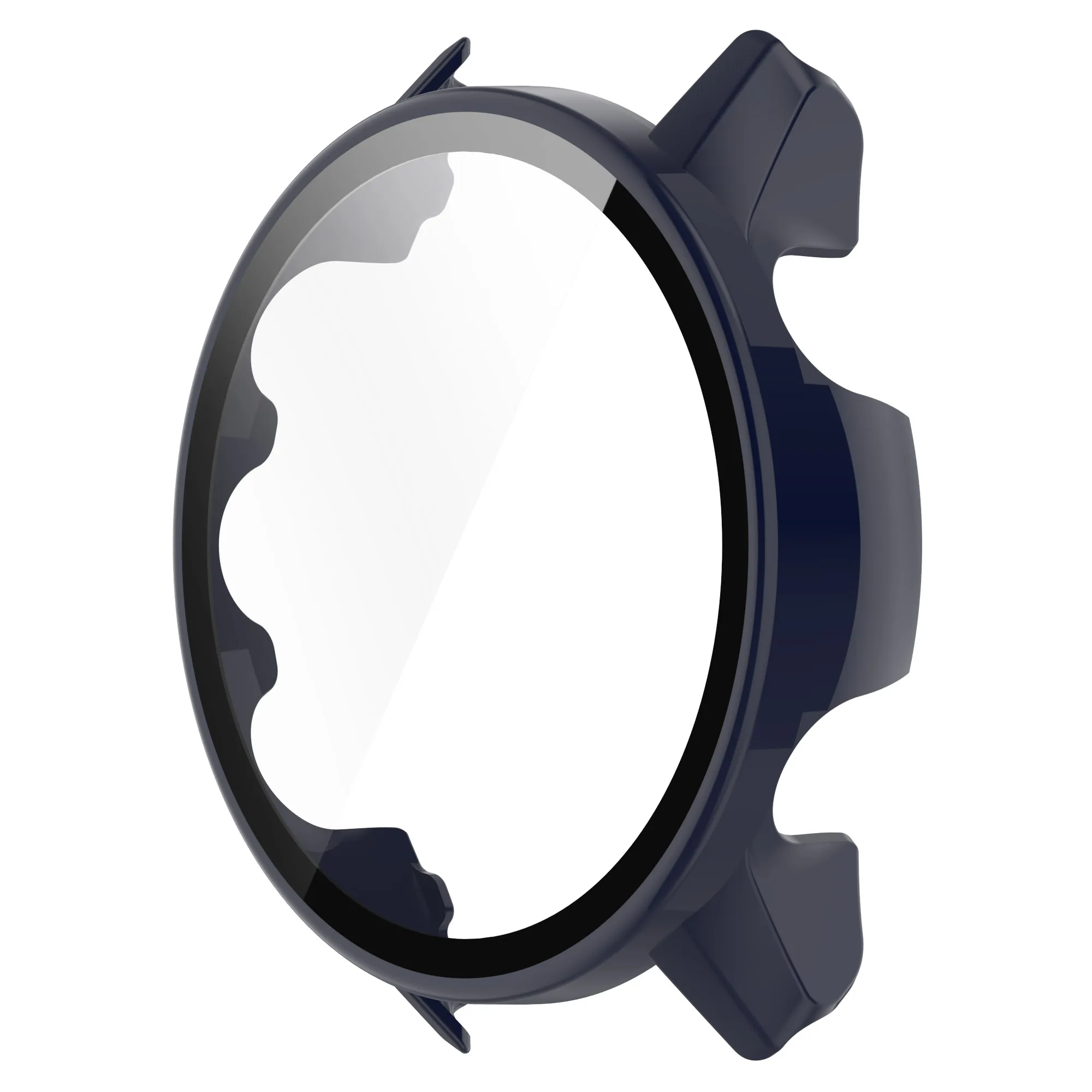 Durable Protective Watch Case with Tempered Glass Screen Guard and Full-Coverage Edge Frame