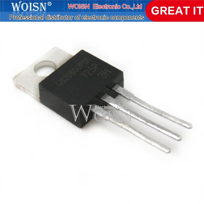 

10 шт. IRGB20B60PD1 GB20B60PD1 TO-220