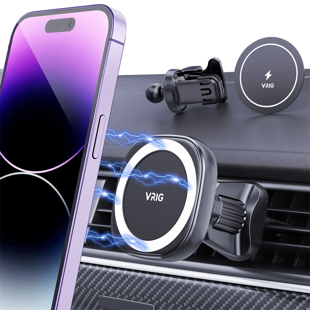 Für MagSafe Auto Montieren Neue Magnetische Telefon Halter Universal Stehen  Air Vent Handy Clip GPS Halterung Für iPhone 14/13/12ProMax - AliExpress